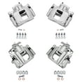 thumbnail image 1 of Detroit Axle - 4pc Brake Calipers for 2008-2012 Chrysler Town & Country Dodge Grand Caravan 2009-2012 VW Routan 2012 Ram C/V Disc Brake Calipers w/Bracket Front Rear Replacement, 1 of 6