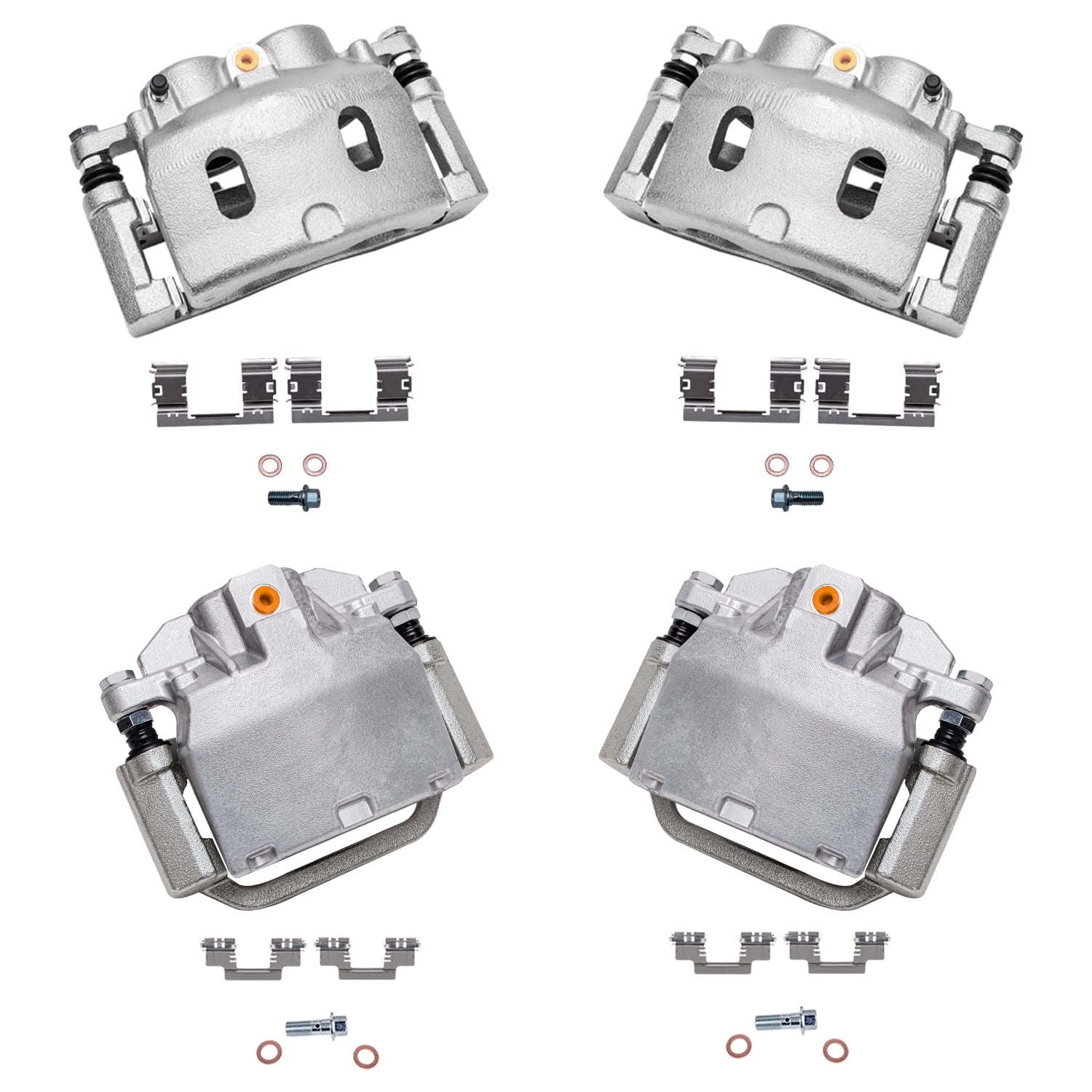 Front Brake Calipers Set For Cadillac Escalade, Chevy Silverado, GMC Sierra 1500 8 thumbnail image