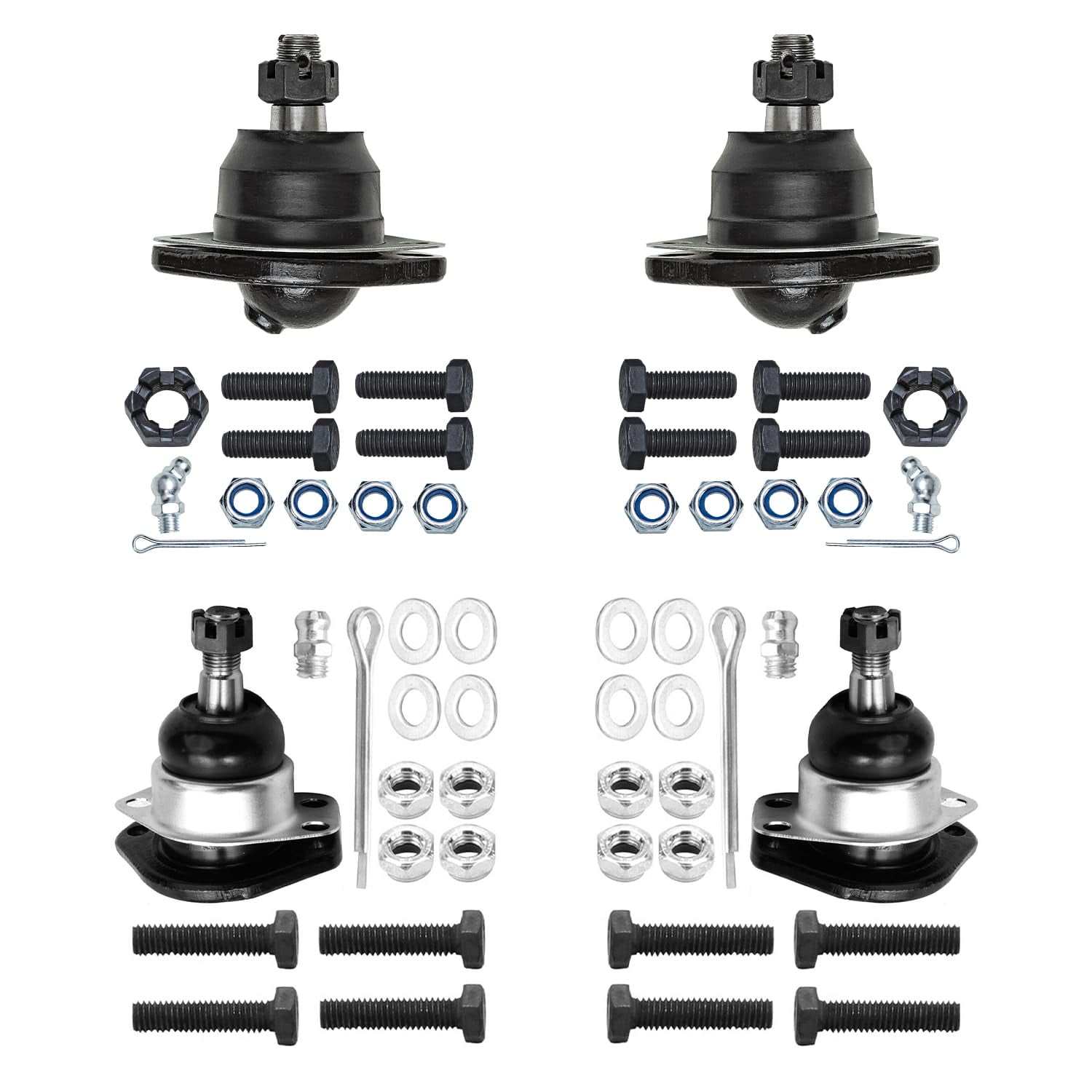 Detroit Axle 4pc Front Ball Joints for Chevrolet Blazer S10 GMC