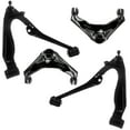 thumbnail image 1 of Detroit Axle - 4pc Front Control Arms for Chevy GMC Silverado Sierra 2500 3500 HD, Suburban Avalanche Yukon XL 2500 Hummer H2, Upper and Lower Control Arms with Ball Joints Assembly Replacement, 1 of 7