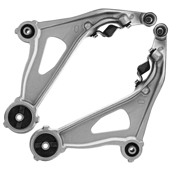 Detroit Axle - 4pc Front End Control Arms Kit for 2013-2019 Nissan Pathfinder 2014-2019 Infiniti QX60 2013 Infiniti JX35 2 Lower Control Arms w/Ball Joints 2 Sway Bar Links Replacement