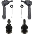 thumbnail image 1 of Detroit Axle - 4pc Front Lower Ball Joints Outer Tie Rods Replacement for Dodge Caravan Fits select: 2001-2003 DODGE GRAND CARAVAN SPORT, 2002-2003 DODGE CARAVAN SE, 1 of 6