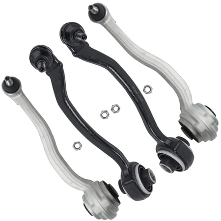 Detroit Axle - 4pc Front Lower Control Arms for Mercedes-Benz C230 C240 C320 SLK350 CLK500 CLK550 CLK55 SLK55 CLK63 AMG