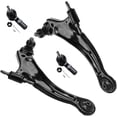thumbnail image 1 of Detroit Axle - 4pc Front Lower Control Arms w/Ball Joint Outer Tie Rods Replacement for Toyota Avalon Fits select: 2000-2002 TOYOTA SIENNA LE/XLE, 1998-2004 TOYOTA AVALON XL/XLS, 1 of 6