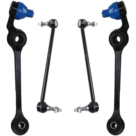 Detroit Axle - 4pc Front Lower Control Arms w/Ball Joint Sway Bars Replacement for Chrysler Concorde Fits select: 1999-2004 CHRYSLER 300M, 2001-2003 CHRYSLER INTREPID SE