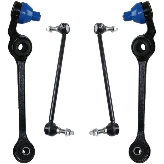 Detroit Axle - 4pc Front Lower Control Arms w/Ball Joint Sway Bars Replacement for Chrysler Concorde Fits select: 1999-2004 CHRYSLER 300M, 2001-2003 CHRYSLER INTREPID SE