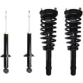 thumbnail image 1 of Detroit Axle - 4pc Front Struts w/Coil Spring Rear Shock Absorbers Replacement for Hyundai Sonata Kia Optima Fits select: 2004-2005 HYUNDAI SONATA GL, 2004-2005 KIA OPTIMA LX/EX, 1 of 5
