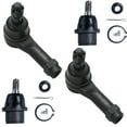 thumbnail image 1 of Detroit Axle - 4pc Front Suspension Kit for 2004-2008 Ford F-150 Lincoln Mark LT 2005 2006 2007, 2 Lower Ball Joints, 2 Outer Tie Rod Ends Replacement, 1 of 7