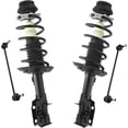 thumbnail image 1 of Detroit Axle - 4pc Front Suspension Kit for 2011-2015 Honda CR-Z, 2 Complete Struts with Coil Springs 2 Sway Bars 2012 2013 2014 Replacement, 1 of 7