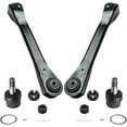 thumbnail image 1 of Detroit Axle- 4pc Front Upper Control Arms and Lower Ball Joints Replacement for 1991-2001 Jeep Cherokee - [1991-1992 Jeep Comanche], 1 of 6