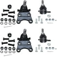 thumbnail image 1 of Detroit Axle - 4pc Front Upper & Lower Ball Joints Replacement for Isuzu Rodeo Honda Passport Fits select: 2000-2002 ISUZU RODEO S/LS/LSE, 1997-1998 ISUZU RODEO S/LS, 1 of 6
