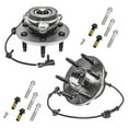 thumbnail image 1 of Detroit Axle - 4pc Front Wheel Bearing Hubs Kit for 4WD Silverado Sierra Yukon XL 1500 Express Savana 2500 Chevy GMC Cadillac Escalade, Wheel Hubs Bolt Mounting Replacement, 1 of 7