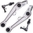 thumbnail image 1 of Detroit Axle - 4pc RWD Front Lower Forward Control Arms Sway Bars Replacement for Nissan 350Z, 1 of 6