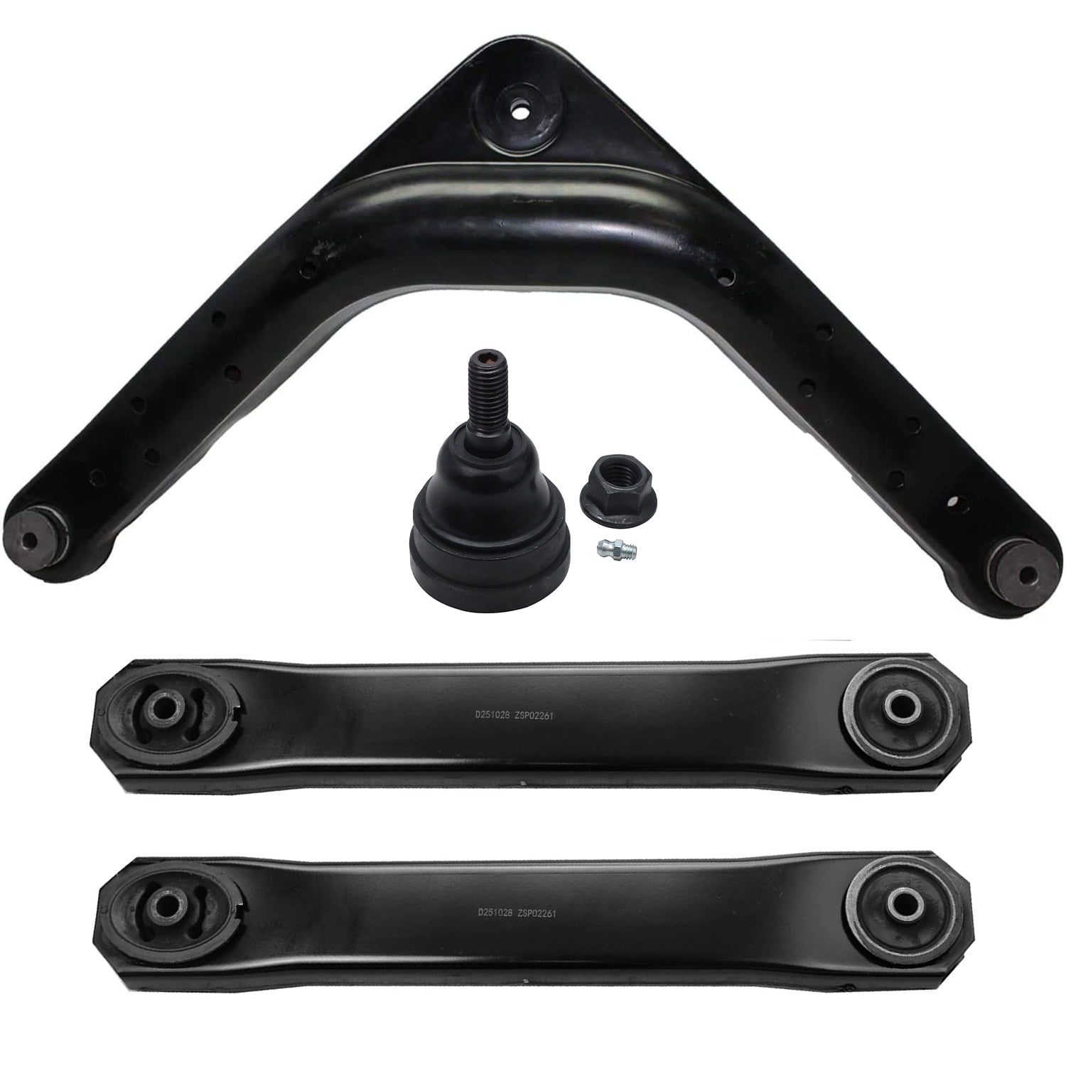 15pcs Front Upper Lower Control Arm Kit For 1999-2004 Jeep