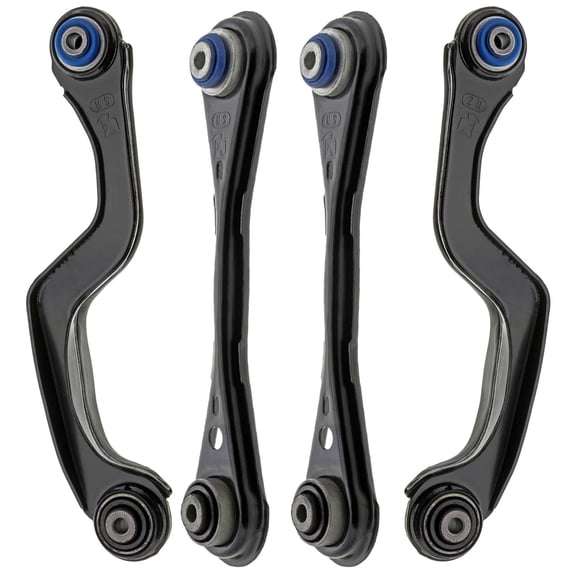 Detroit Axle - 4pc Rear Lateral Arms for Chevrolet Blazer Traverse GMC Acadia Buick Enclave Cadillac XT5 XT6, 2 Lower Lateral Arms 2 Upper Lateral Arms 2020 2021 2022 2023 Replacement