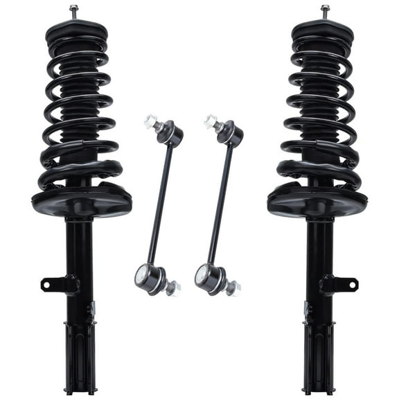 Detroit Axle - 4pc Rear Struts w/Spring Sway Bar Links Replacement for Toyota Avalon Lexus ES300 Fits select: 1997-2003 TOYOTA AVALON XL/XLS, 2000-2001 TOYOTA CAMRY CE/LE/XLE