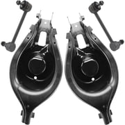 Detroit Axle - 4pc Rear Suspension Kit for Acura 2007-2013 MDX ZDX 2009-2015 Honda Pilot, Lower Control Arms with Ball Joints Sway Bar Links 2009 2010 2011 2012 2013 Replacement