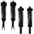thumbnail image 1 of Detroit Axle - 4pc Struts Kit for 1996-2000 Honda Civic, 1997-2000 EL, Ready Struts with Coil Spring Assembly 1998 1999 Front and Rear Replacement, 1 of 7