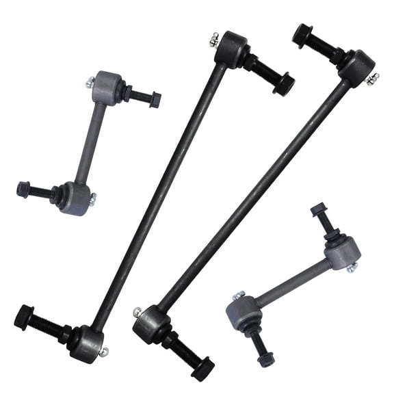 Detroit Axle - 4pc Sway Bars for 2011-2019 Ford Explorer 2013-2019 Police Interceptor Utility, 4 Front and Rear Stabilizer Sway Bar End Links 2014 2015 2016 2017 2018 Replacement