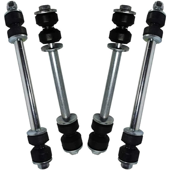 Detroit Axle - 4pc Sway Bars for 2006-2010 Ford Explorer Mercury Mountaineer, 2007-2010 Sport Trac, 4 Front and Rear Stabilizer Sway Bar End Links 2007 2008 2009 Replacement
