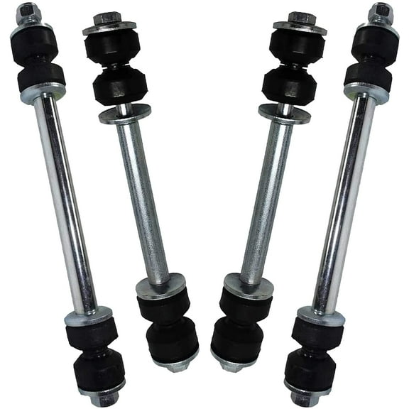 Detroit Axle - 4pc Sway Bars for 2006-2010 Ford Explorer Mercury Mountaineer, 2007-2010 Sport Trac, 4 Front and Rear Stabilizer Sway Bar End Links 2007 2008 2009 Replacement