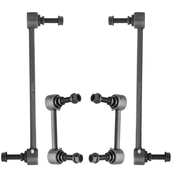 Detroit Axle - 4pc Sway Bars for Ford Mustang Fusion Edge Lincoln MKX MKZ Continental, Ford Police Responder Hybrid SSV Plug-In Hybrid, 4 Front and Rear Stabilizer Sway Bar End Links Replacement