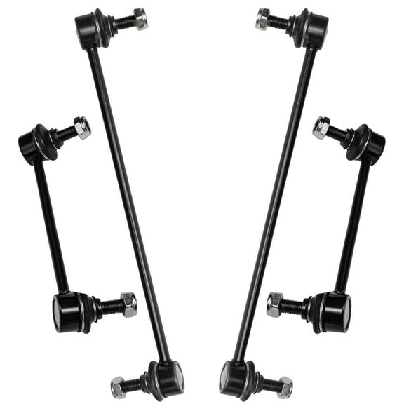 Detroit Axle - 4pc Sway Bars Kit for 14-18 Mazda 3, 4 Front & Rear Sway Bars Links 2014 2015 2016 2017 2018 Replacement