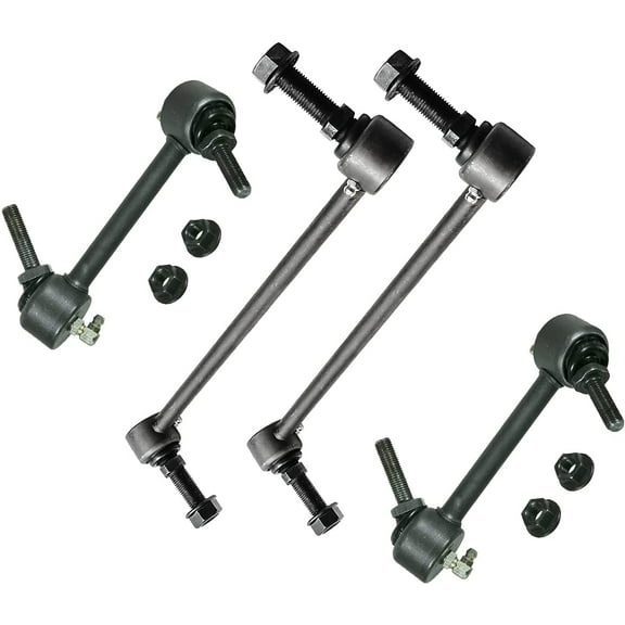 Detroit Axle - 4pc Sway Bars for Lincoln MKS MKT Ford Flex Taurus Police Interceptor Special Service Police Sedan, 4 Front and Rear Sway Bar Links Replacement