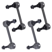 Detroit Axle - 4pc Sway Bars for 06-10 Hummer H3, 09-10 H3T, 4 Front and Rear Sway Bar Links 2006 2007 2008 2009 2010 Replacement