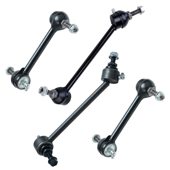 Detroit Axle - 4pc Sway Bars for 2002-2005 Ford Thunderbird, 00-06 Lincoln LS, 4 Front and Rear Stabilizer Sway Bar End Links 2003 2004 Replacement