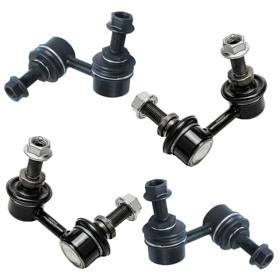 Detroit Axle - 4pc Sway Bars for 2005-2012 Nissan Pathfinder, 4 Front and Rear Sway Bar Links 2006 2007 2008 2009 2010 2011 Replacement