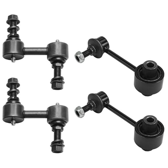 Detroit Axle - 4pc Sway Bars for Subaru Crosstrek Forester Outback XV Crosstrek, 4 Front and Rear Sway Bar End Links Replacement