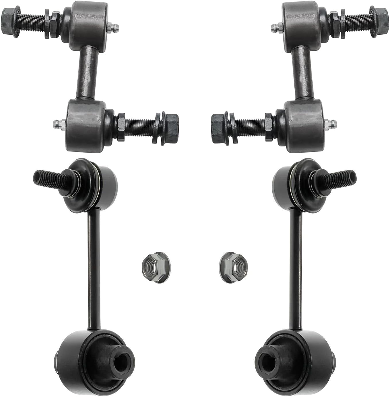 Detroit Axle 4pc Sway Bars for Subaru Crosstrek Forester Outback XV Crosstrek, 4 Front and