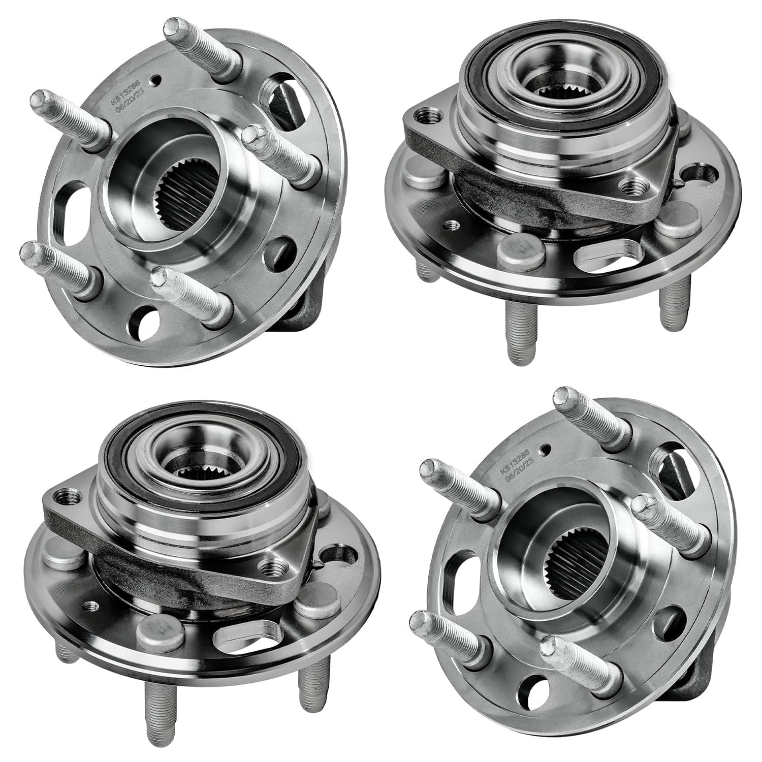 Neptuneauto Wheel Hub Bearing For Chevy Malibu Impala Buick Regal Cadillac XTS - Front/Rear
