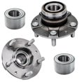 thumbnail image 1 of Detroit Axle - 4pc Wheel Bearings for 1993-1997 Ford Probe MX-6 1993-2002 626 [Non-ABS] Front Wheel Bearings Assembly Rear Wheel Bearing Hubs Assembly 1994 1995 1996 Replacement, 1 of 7