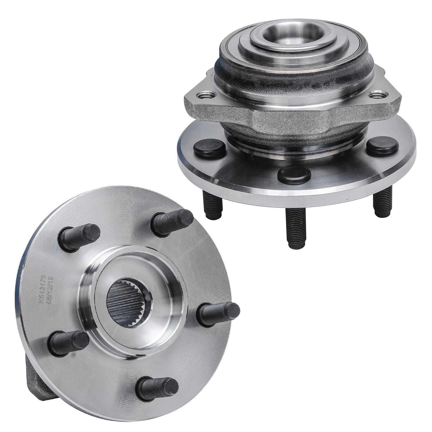 Detroit Axle Front Wheel Bearing & Hub Kit With Lower Ball Joint Tie Rod For 2002-2005 Jeep Liberty