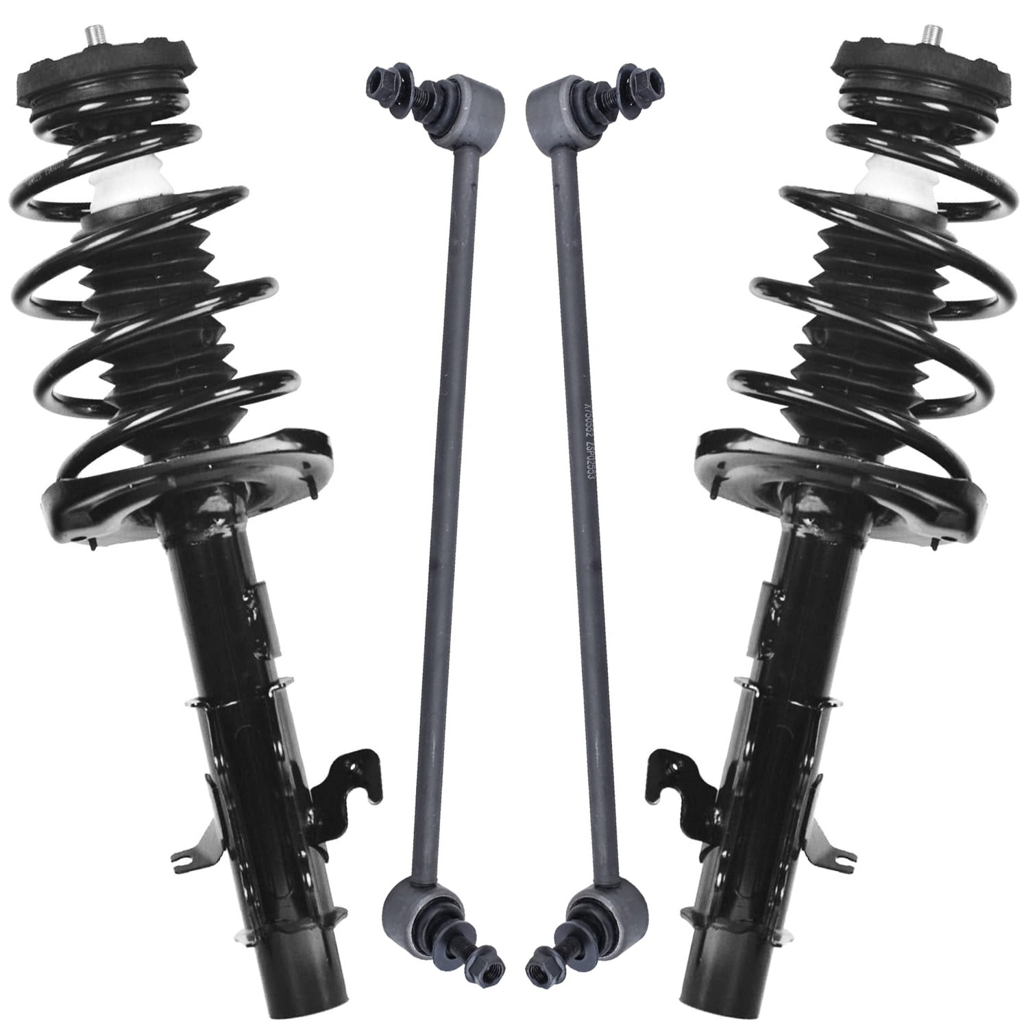 Detroit Axle Front Struts w/ Coil Spring Sway Bars for 2012 2013 2014
