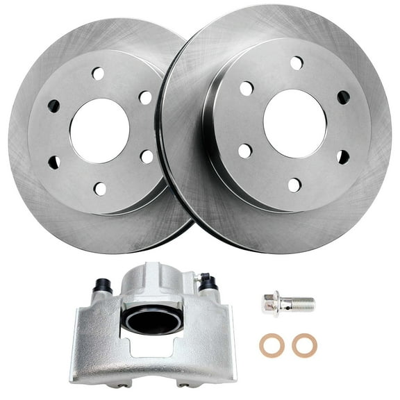 Detroit Axle - 6-Lug Front Disc Rotors Right Caliper Replacement for Cadillac Escalade Chevrolet GMC K1500 K2500 Suburban Tahoe Yukon Fits select: 1988-1999 CHEVROLET GMT-400 K1500, 1999 GMC DENALI