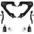 thumbnail image 1 of Detroit Axle - 6-Piece Front Suspension Kit - (2) Front Upper Control Arms & Ball Joints, (2) Front Lower Ball Joints, (2) Front Outer Tie Rods Replacement for 1997-99 Acura CL 1994-97 Honda Accord, 1 of 6
