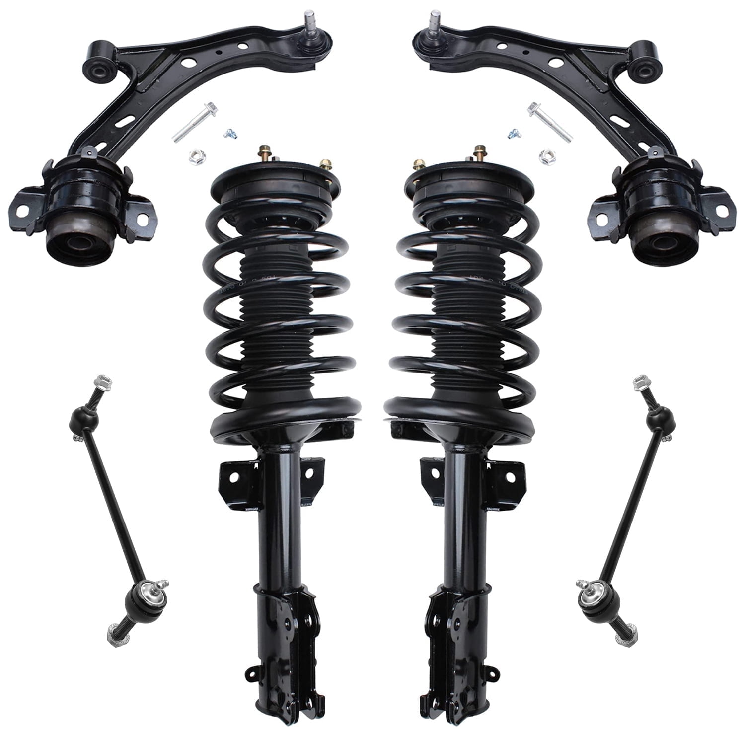 Stabilizing Strut Detroit Axle - 6pc Front End Suspension Kit for 2005-2010 Ford Mustang ...