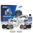 thumbnail image 1 of Detroit Axle - 6pc Front Brake Calipers Brake Pads for 2005-2021 Toyota Tacoma 2003-2009 4Runner 2007-2014 FJ Cruiser Disc Brake Calipers Ceramic Brake Pads Replacement, 1 of 6