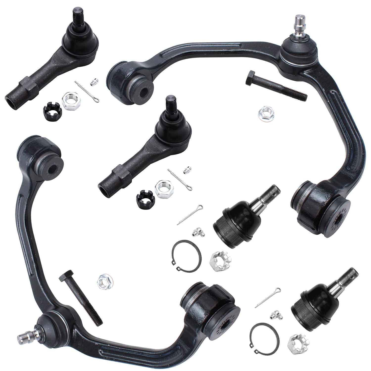 Detroit Axle - 6pc Front End Control Arms Kit for Ford Ranger Mazda ...