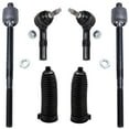 thumbnail image 1 of Detroit Axle - 6pc Front Inner Outer Tie Rods w/Boots Replacement for Ford Explorer Mercury Mountaineer Fits select: 2006-2010 FORD EXPLORER XLT, 2007-2010 FORD EXPLORER SPORT TRAC XLT, 1 of 7