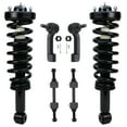 thumbnail image 1 of Detroit Axle - 6pc Front Struts Kit for 2007-2013 Ford Expedition Lincoln Navigator, Outer Tie Rods Sway Bars Struts w/Coil Spring Replacement 2008 2009 2010 2011 2012 Suspension Struts Shocks, 1 of 8