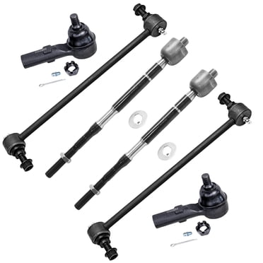 Detroit Axle Front Inner & Outer Tie Rods Kit For 2011-2017 Honda Odyssey. 4-Piece Set With 10-Year Warranty!