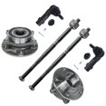 thumbnail image 1 of Detroit Axle - 6pc Front Wheel Bearing and Hub Assembly & Inner Outer Tie Rod Links Replacement for 2013-2016 Dodge Dart/for 2015-2017 200, 1 of 7