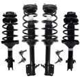thumbnail image 1 of Detroit Axle - 6pc Struts Sway Bars for 2006 2007 2008 Subaru Forester, 4 Complete Front Rear Quick Struts with Coil Spring 2 Front Sway Bar End Links Replacement Suspension Kit, 1 of 7