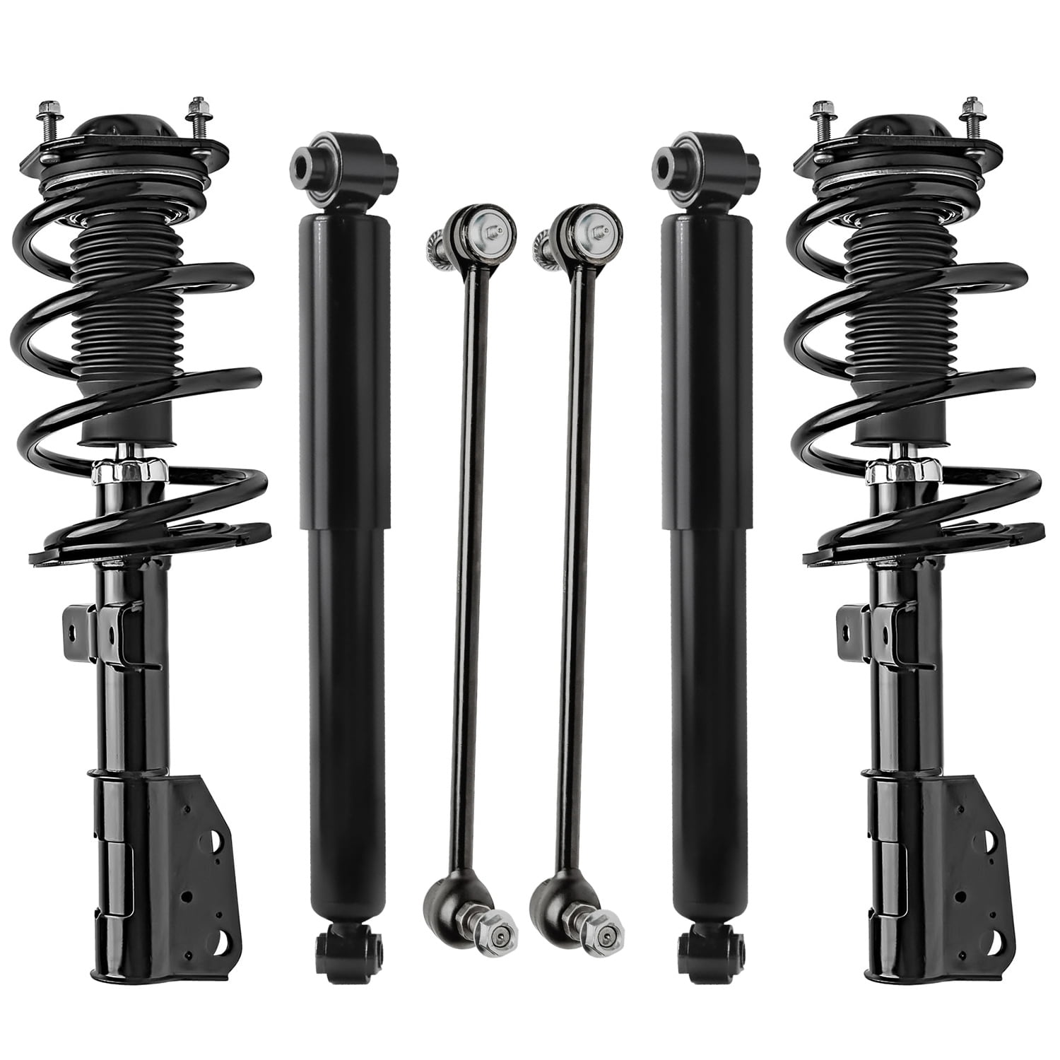 Detroit Axle - 6pc Suspension Kit for 2008-2017 Buick Enclave Chevy ...