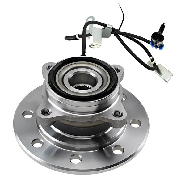 Detroit Axle - 8-Lug Front Right Wheel Hub and Bearing Assembly w/ABS Replacement for Chevrolet GMC K2500 K3500 Suburban Fits select: 1995 CHEVROLET GMT-400 K2500, 1995-1996 CHEVROLET SUBURBAN K1500