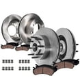 thumbnail image 1 of Detroit Axle - RWD Brake Kit for 2013-2022 Ford F-250 F-350 Super Duty [SRW] Disc Brake Rotors Ceramic Brakes Pads with Hardware Replacement : 14.29" inch Front and Rear Rotor, 1 of 7